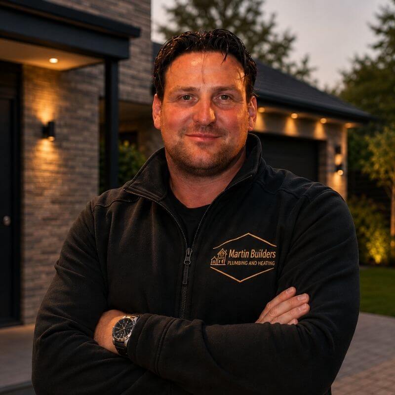 Lee Martin, the person in charge of Martin Builders and point of contact
